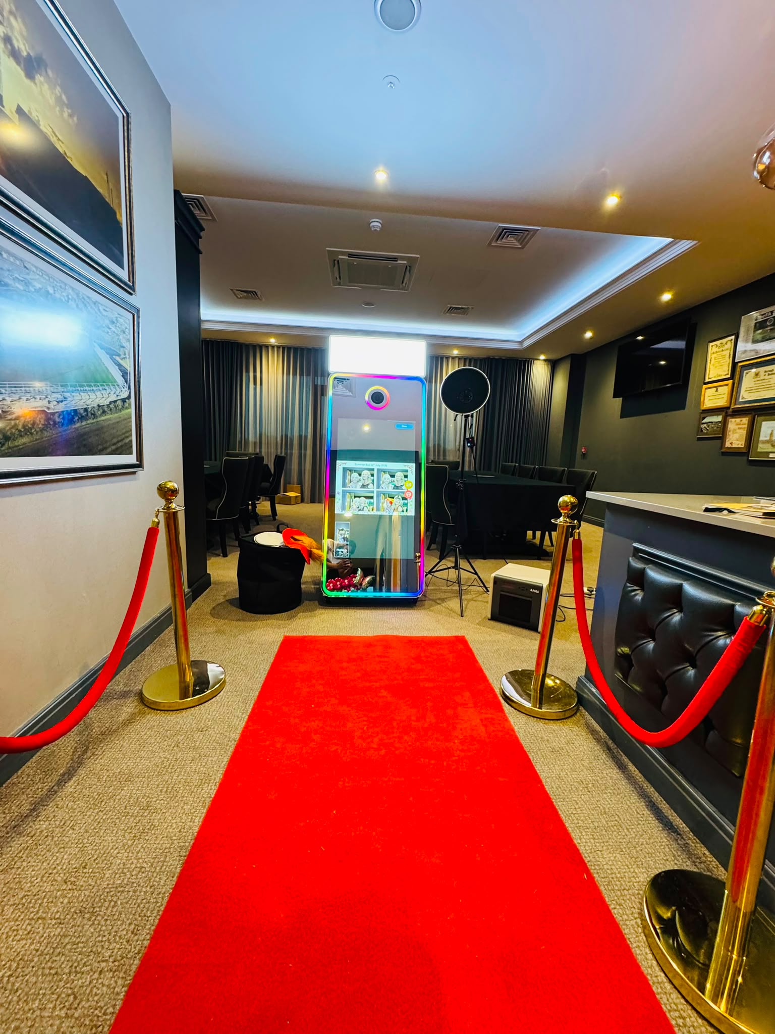 Guests at the Magic Mirror