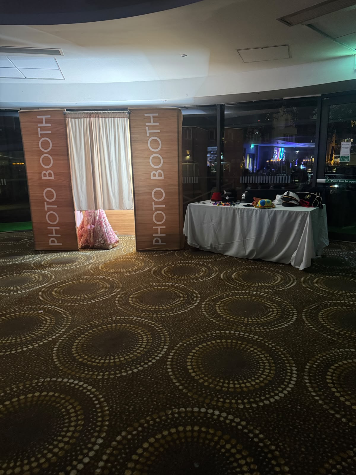 Party Booth at Wedding