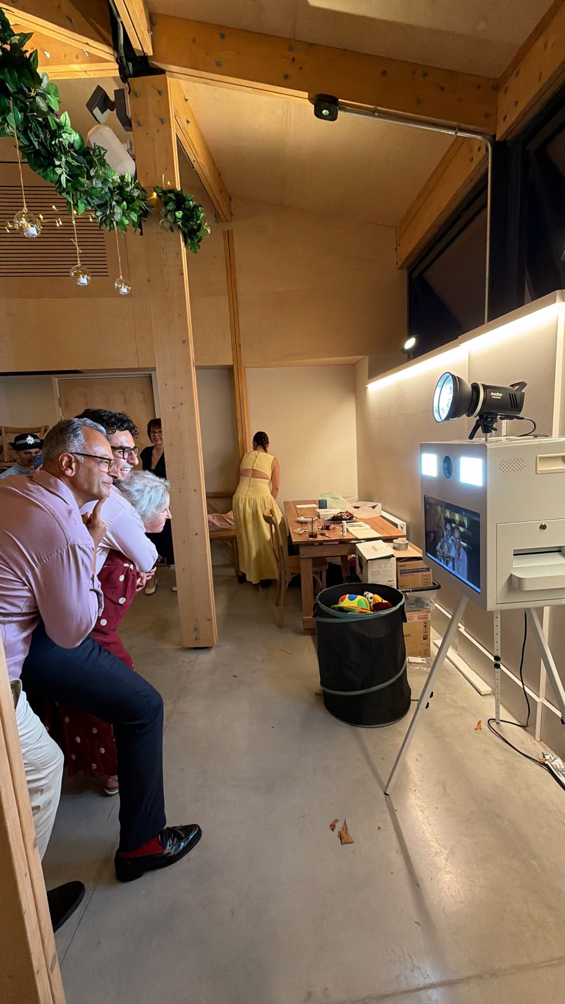 Retro Pod at Wedding