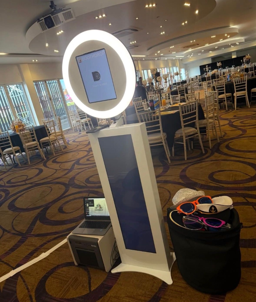 LCD SlimPod Photo Booth at Event