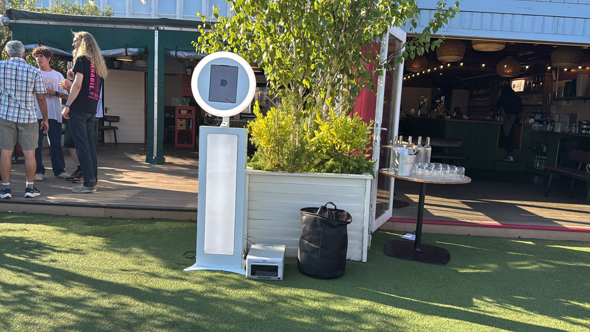 LCD SlimPod at Outdoor Event