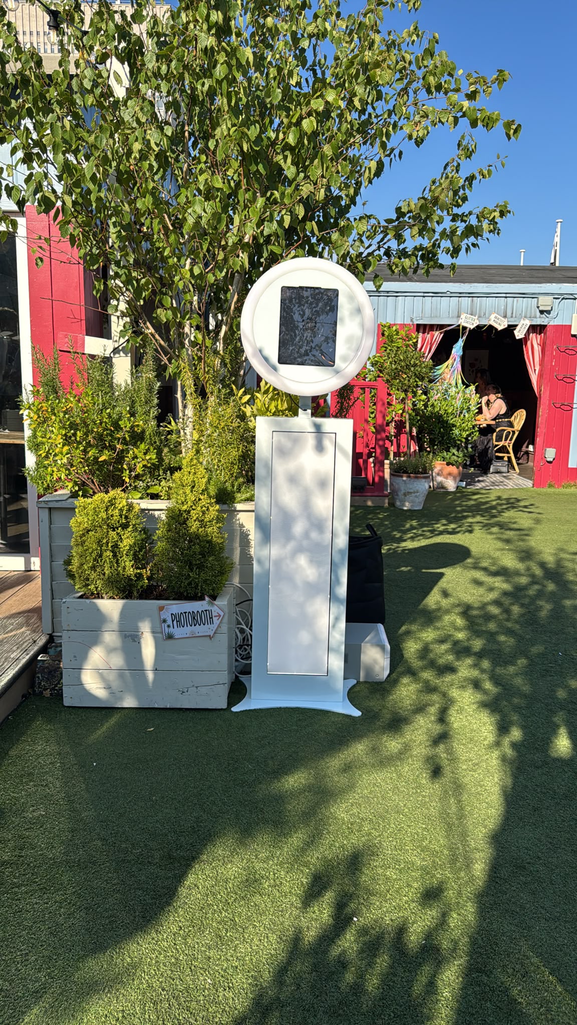 LCD SlimPod at Garden Party